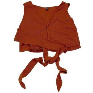 Shein Curve Wrap Tank Top 1X‎ Balletcore